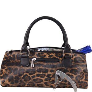 PRIMEWARE Wine Clutch Safari Design